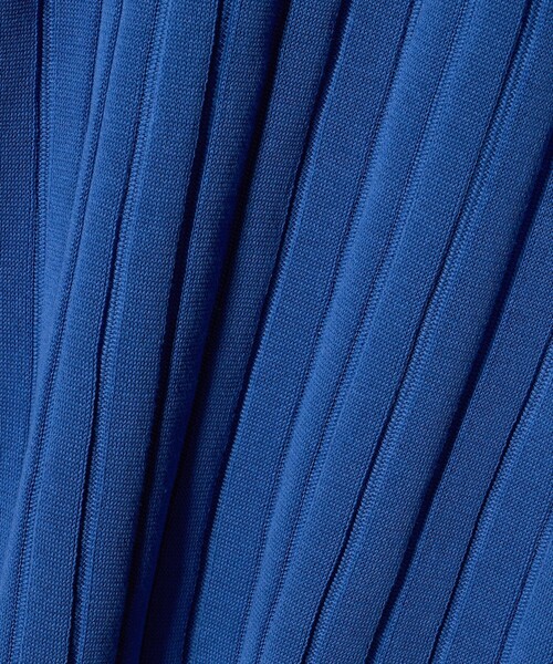 UNITED ARROWS(ユナイテッドアローズ)の「シャーリーカーン ワイドリブ ニットポロシャツ(ポロシャツ・メンズ・ダークブラウン/ライトグレー/ブラック/コバルトブルー・XL/L/M/S)」の7枚目の写真