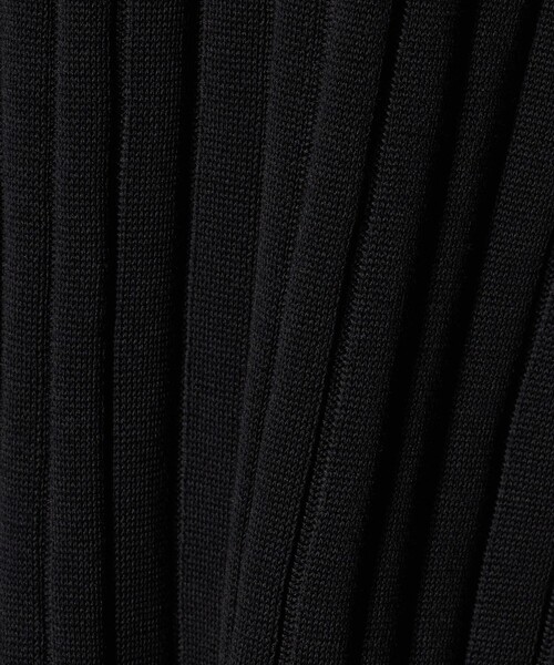 UNITED ARROWS(ユナイテッドアローズ)の「シャーリーカーン ワイドリブ ニットポロシャツ(ポロシャツ・メンズ・ダークブラウン/ライトグレー/ブラック/コバルトブルー・XL/L/M/S)」の20枚目の写真