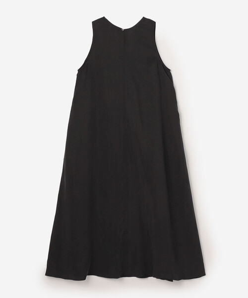 LE GLAZIK（ルグラジック）の「LE GLAZIK | キュプラ ノースリーブワンピース WOMEN（ワンピース・レディース・ブルー系その他/チャコール/グレイッシュベージュ・36）」の5枚目の写真