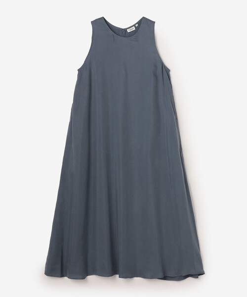 LE GLAZIK（ルグラジック）の「LE GLAZIK | キュプラ ノースリーブワンピース WOMEN（ワンピース・レディース・ブルー系その他/チャコール/グレイッシュベージュ・36）」の15枚目の写真