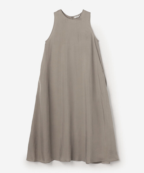 LE GLAZIK（ルグラジック）の「LE GLAZIK | キュプラ ノースリーブワンピース WOMEN（ワンピース・レディース・ブルー系その他/チャコール/グレイッシュベージュ・36）」の16枚目の写真