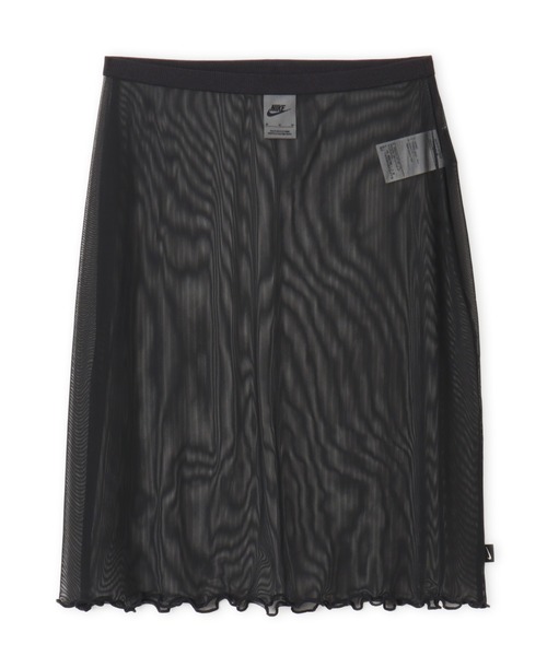 NIKE(ナイキ)の「NIKE AS WMNS NSW SHEER SKIRT / ナイキ ウィメンズ NSW シアー スカート 【SP】(スカート・レディース・ブラック・S/M/L)」の1枚目の写真