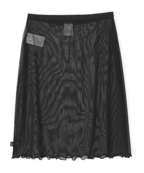 NIKE(ナイキ)の「NIKE AS WMNS NSW SHEER SKIRT / ナイキ ウィメンズ NSW シアー スカート 【SP】(スカート・レディース・ブラック・S/M/L)」の6枚目の写真
