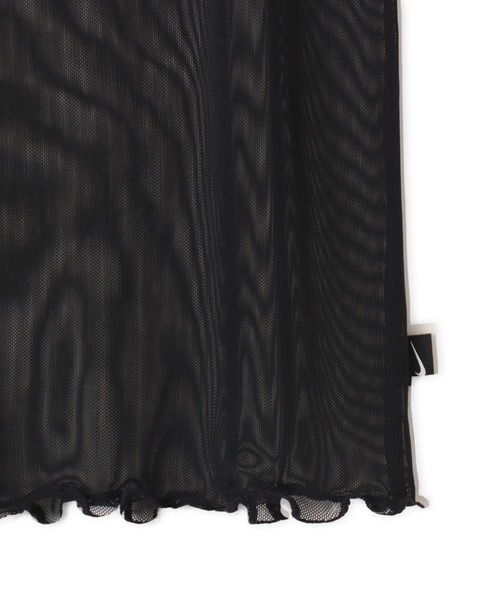 NIKE(ナイキ)の「NIKE AS WMNS NSW SHEER SKIRT / ナイキ ウィメンズ NSW シアー スカート 【SP】(スカート・レディース・ブラック・S/M/L)」の5枚目の写真