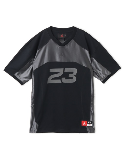 JORDAN BRAND(ジョーダンブランド)の「JORDAN BRAND M J FLT JERSEY SS TOP / ジョーダン ブランド ジョーダン FLT ジャージー ショートスリーブ トップ / NIKE【SP】(Tシャツ/カットソー・メンズ・ブラック/ホワイト・M/S/XXL/XL/L)」の1枚目の写真