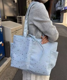 mebole（メボレ）の「star＆dot totebag（トートバッグ）」