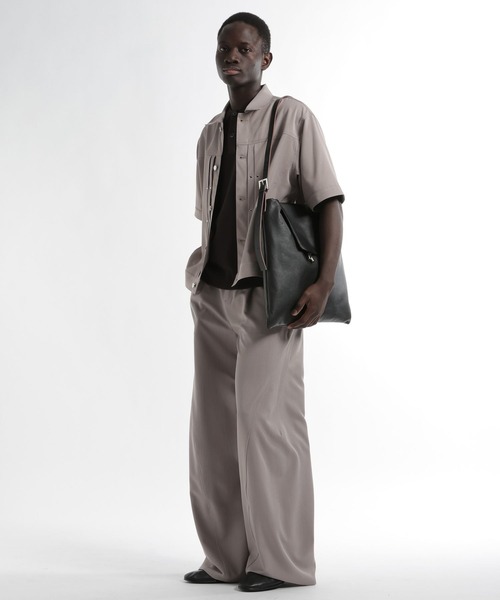 HARE（ハレ）の「レザーキンチャクトート(HARE)（トートバッグ・メンズ・ブラック・FREE）」の2枚目の写真