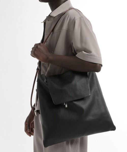 HARE（ハレ）の「レザーキンチャクトート(HARE)（トートバッグ・メンズ・ブラック・FREE）」の7枚目の写真