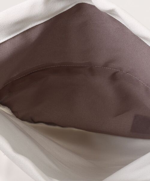 VIBGYOR（ヴィブジョー）の「FReePLACe/キャンバス ナップサック X12795（バックパック/リュック・レディース・ブラック・FREE）」の4枚目の写真