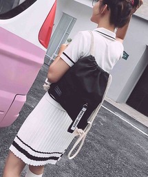 VIBGYOR | FReePLACe/キャンバス ナップサック X12795(バックパック/リュック)