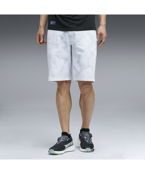 PUMA(プーマ)の「PUMA プーマ メンズ ゴルフシャドウキャット ジク グラフィック ショーツ(その他パンツ・メンズ・ホワイト系その他/ブルー系その他/ブラック・LARGE/X-LARGE/XX-LARGE/MEDIUM/SMALL)」の10枚目の写真
