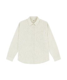 LAZYZ（レイジジ）の「ソルトアンドサンストライプシャツ（2色展開）（シャツ/ブラウス）」