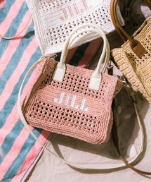 JILL by JILL STUART（ジルバイジルスチュアート）の「スクエアロゴトート（ショルダーバッグ）」