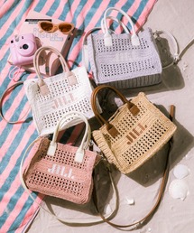 JILL by JILL STUART | スクエアロゴトート(ショルダーバッグ)