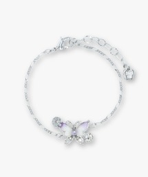 ANNA SUI（アナスイ）の「蝶 小花モチーフ ブレスレット（ブレスレット）」