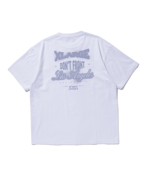 XLARGE(エクストララージ)の「SPRAY PRINTED S/S TEE(Tシャツ/カットソー・メンズ・ブラック/ホワイト/ネイビー・S/M/L/XL)」の11枚目の写真