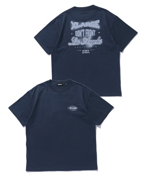 XLARGE(エクストララージ)の「SPRAY PRINTED S/S TEE(Tシャツ/カットソー・メンズ・ブラック/ホワイト/ネイビー・S/M/L/XL)」の22枚目の写真