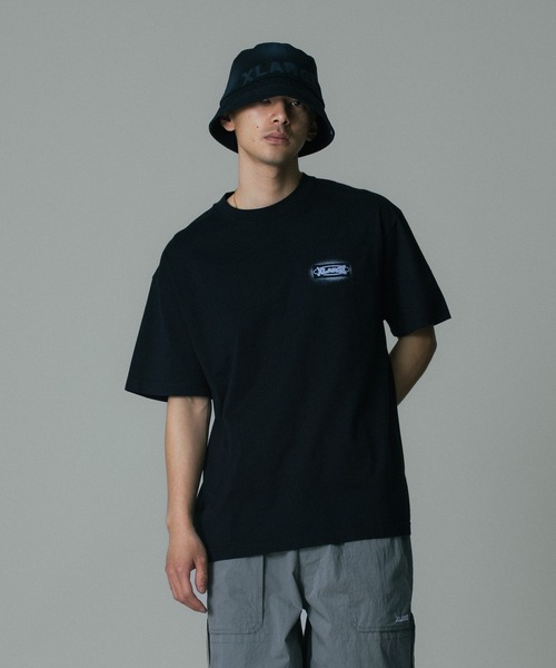 XLARGE(エクストララージ)の「SPRAY PRINTED S/S TEE(Tシャツ/カットソー・メンズ・ブラック/ホワイト/ネイビー・S/M/L/XL)」の21枚目の写真