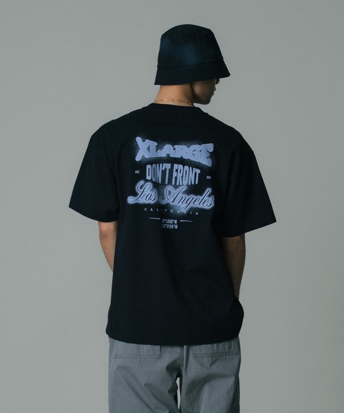 XLARGE(エクストララージ)の「SPRAY PRINTED S/S TEE(Tシャツ/カットソー・メンズ・ブラック/ホワイト/ネイビー・S/M/L/XL)」の20枚目の写真