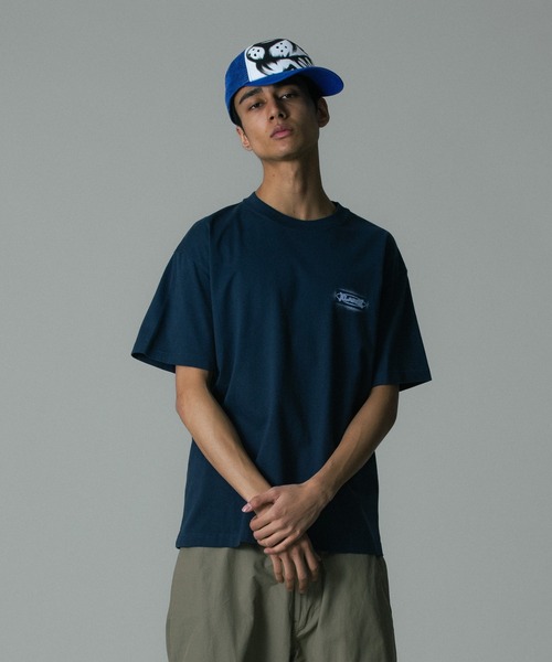 XLARGE(エクストララージ)の「SPRAY PRINTED S/S TEE(Tシャツ/カットソー・メンズ・ブラック/ホワイト/ネイビー・S/M/L/XL)」の18枚目の写真