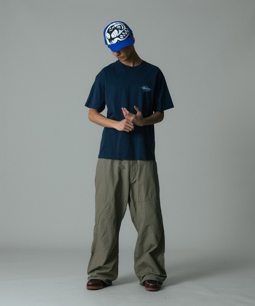 XLARGE(エクストララージ)の「SPRAY PRINTED S/S TEE(Tシャツ/カットソー・メンズ・ブラック/ホワイト/ネイビー・S/M/L/XL)」の17枚目の写真