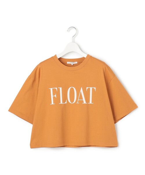 23区 L(ニジュウサンクオオキイサイズ)の「ヴィンテージライクジャージー クロップド ロゴ Tシャツ(Tシャツ/カットソー・レディース・グレー系/ライラック系/ホワイト系/オレンジ系・46/44)」の11枚目の写真