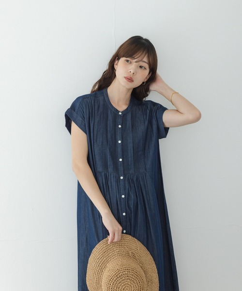Satiさま 専用 お品一式 デニムピンタックヨークフレンチワンピース（ワンピース）｜URBAN