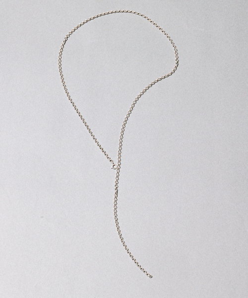 SAMH by LILAS】ラウンドチェーン60cmネックレス SV（ネックレス