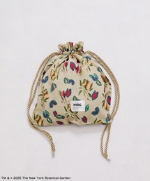 LE CERCLE par rope'（ルセルクルパーロペ）の「【NYBG】ボタニカル柄 巾着バッグ（トートバッグ）」