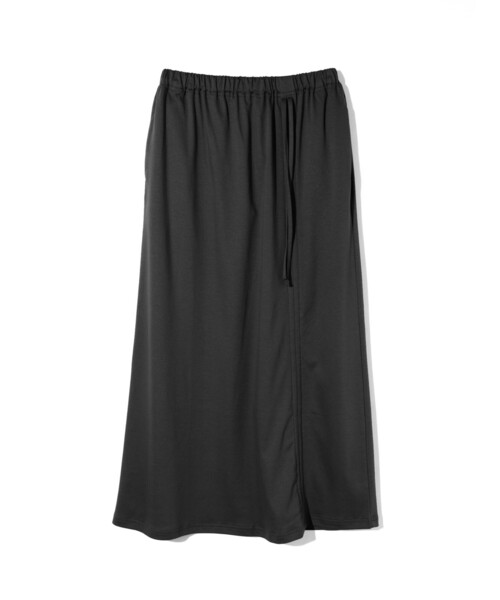 MIDIUMISOLID(ミディウミソリッド)の「MIDIUMISOLID for Ladies ドローストリングスカート(スカート・レディース・グレー/ブラック・36/38)」の3枚目の写真