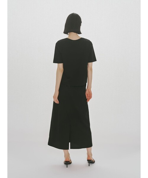 MIDIUMISOLID(ミディウミソリッド)の「MIDIUMISOLID for Ladies ドローストリングスカート(スカート・レディース・グレー/ブラック・36/38)」の13枚目の写真
