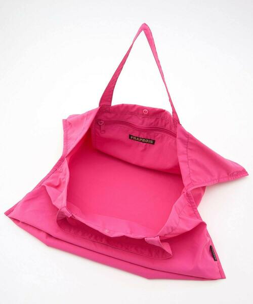 FRAPBOIS（フラボア）の「ピッツァBAG（トートバッグ・レディース・パープル/ピンク/ライム・FREE）」の9枚目の写真