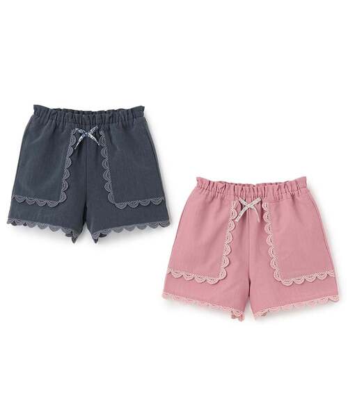 sense of wonder（センスオブワンダー）の「レースポケットパンツ（その他パンツ・キッズ・ネイビー/ピンク・120cm/130cm/90cm/100cm/110cm）」の9枚目の写真