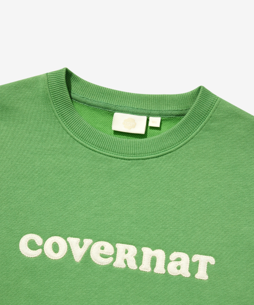 COVERNAT WOMAN（カバーナットウーマン）の「ウィメンズクーパー ロゴ スウェット グリーン（スウェット・レディース・その他・WS/LARGE/WM）」の9枚目の写真