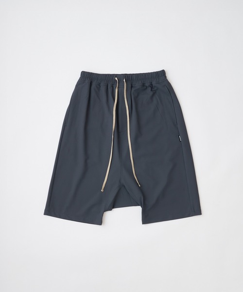 ADAM PATEK(アダムパテック)の「ripple sarouel short pants(その他パンツ・メンズ・グレー/ブラック・1/2)」の4枚目の写真