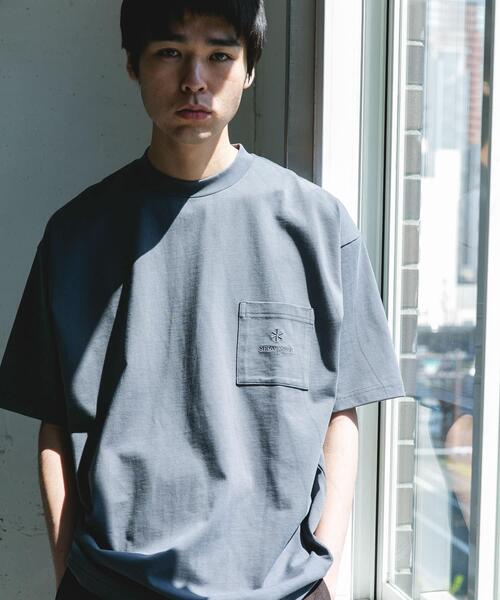 Snow Peak（スノーピーク）の「『別注』Snow Peak Apparel×DOORS　POCKET LOGO SHORT-SLEEVE T-SHIRTS（Tシャツ/カットソー・メンズ・ホワイト/ブルー/チャコールグレー/グリーン・X-LARGE/LARGE/MEDIUM）」の13枚目の写真