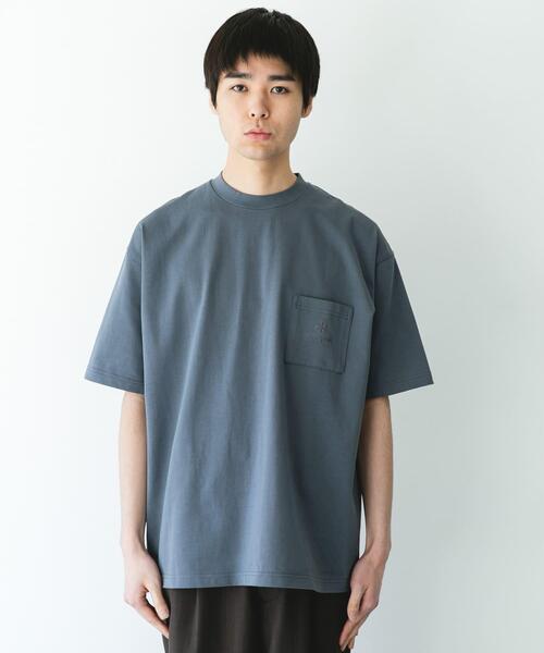 Snow Peak（スノーピーク）の「『別注』Snow Peak Apparel×DOORS　POCKET LOGO SHORT-SLEEVE T-SHIRTS（Tシャツ/カットソー・メンズ・ホワイト/ブルー/チャコールグレー/グリーン・X-LARGE/LARGE/MEDIUM）」の20枚目の写真
