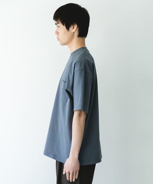 Snow Peak（スノーピーク）の「『別注』Snow Peak Apparel×DOORS　POCKET LOGO SHORT-SLEEVE T-SHIRTS（Tシャツ/カットソー・メンズ・ホワイト/ブルー/チャコールグレー/グリーン・X-LARGE/LARGE/MEDIUM）」の21枚目の写真
