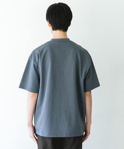 Snow Peak（スノーピーク）の「『別注』Snow Peak Apparel×DOORS　POCKET LOGO SHORT-SLEEVE T-SHIRTS（Tシャツ/カットソー・メンズ・ホワイト/ブルー/チャコールグレー/グリーン・X-LARGE/LARGE/MEDIUM）」の22枚目の写真
