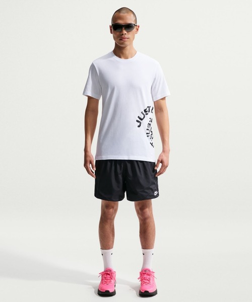 NIKE（ナイキ）の「ナイキ NIKE ナイキ NSW STD SPIRAL JDI S/S Tシャツ（Tシャツ/カットソー・メンズ・ホワイト/ブラック・S/M/L/LL/3L）」の5枚目の写真