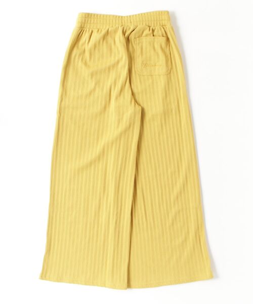 BILLABONG（ビラボン）の「ビラボン BILLABONG アウトドアカジュアル ロングパンツ JACQUARD RIB LONG PANTS（その他パンツ・レディース・イエロー/ダークグレー/ホワイト・M/L）」の6枚目の写真