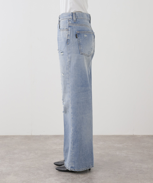 journal standard L'essage(ジャーナルスタンダードレサージュ)の「HAIKURE/ハイクル WINNY BROKEN CELESTIAL デニムパンツ(デニムパンツ・レディース・ブルー・25/24/23)」の9枚目の写真