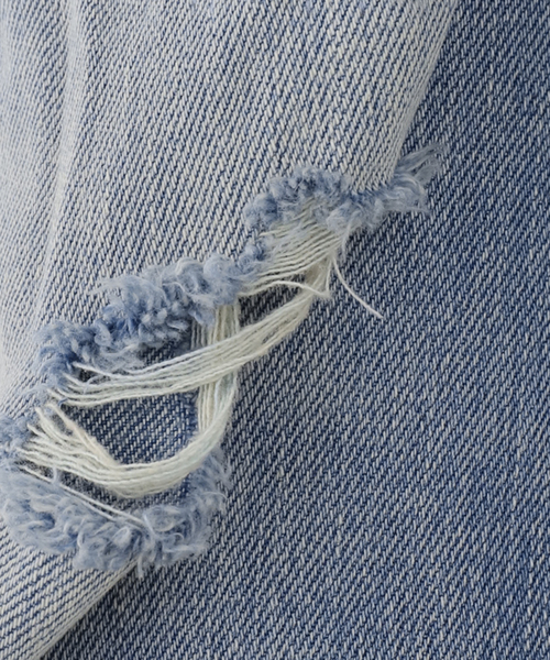journal standard L'essage(ジャーナルスタンダードレサージュ)の「HAIKURE/ハイクル WINNY BROKEN CELESTIAL デニムパンツ(デニムパンツ・レディース・ブルー・25/24/23)」の19枚目の写真