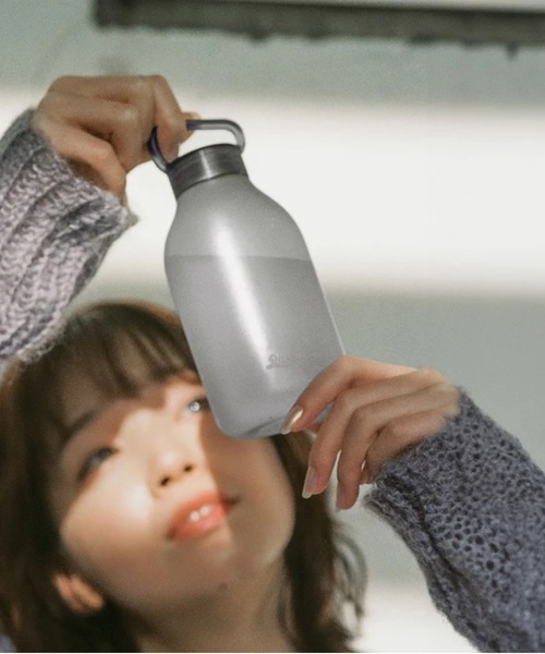 軽量約51g・340ml・ストラップ付き水筒】《Rivers/リバーズ》- ソフト