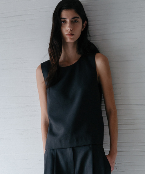 BLANKROOM HER(ブランクルームウーマン)の「リニアスリーブレストップ_BLACK(Tシャツ/カットソー・レディース・その他・0/1)」の5枚目の写真