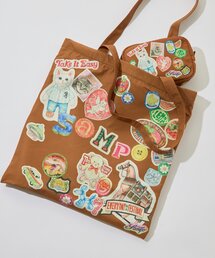 本革》sampo×earコラボ スペーストイレザーケース/バッグチャーム