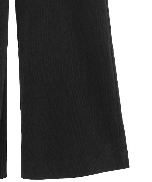 CLANE（クラネ）の「CLANE/クラネ/CORDUROY ALL IN ONE（つなぎ/オールインワン・レディース・ブラック/アイボリー・1）」の9枚目の写真