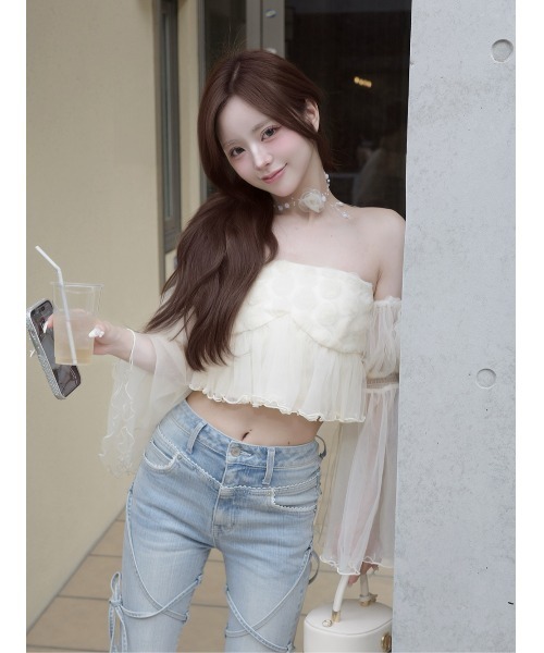 WEB限定カラー】Big Ribbon Bustier/ビッグリボンビスチェ（その他