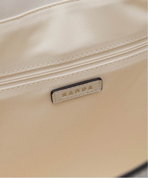 RANDA(ランダ)の「【A4対応】ワンショルダートートバッグ(トートバッグ・レディース・ブラック/アイボリー/グレイッシュベージュ・FREE)」の20枚目の写真
