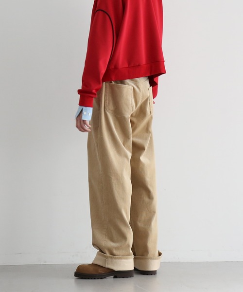 KAIKO（カイコー）の「KAIKO Corduroy pants（その他パンツ・メンズ・ベージュ/グレー・1/2）」の17枚目の写真